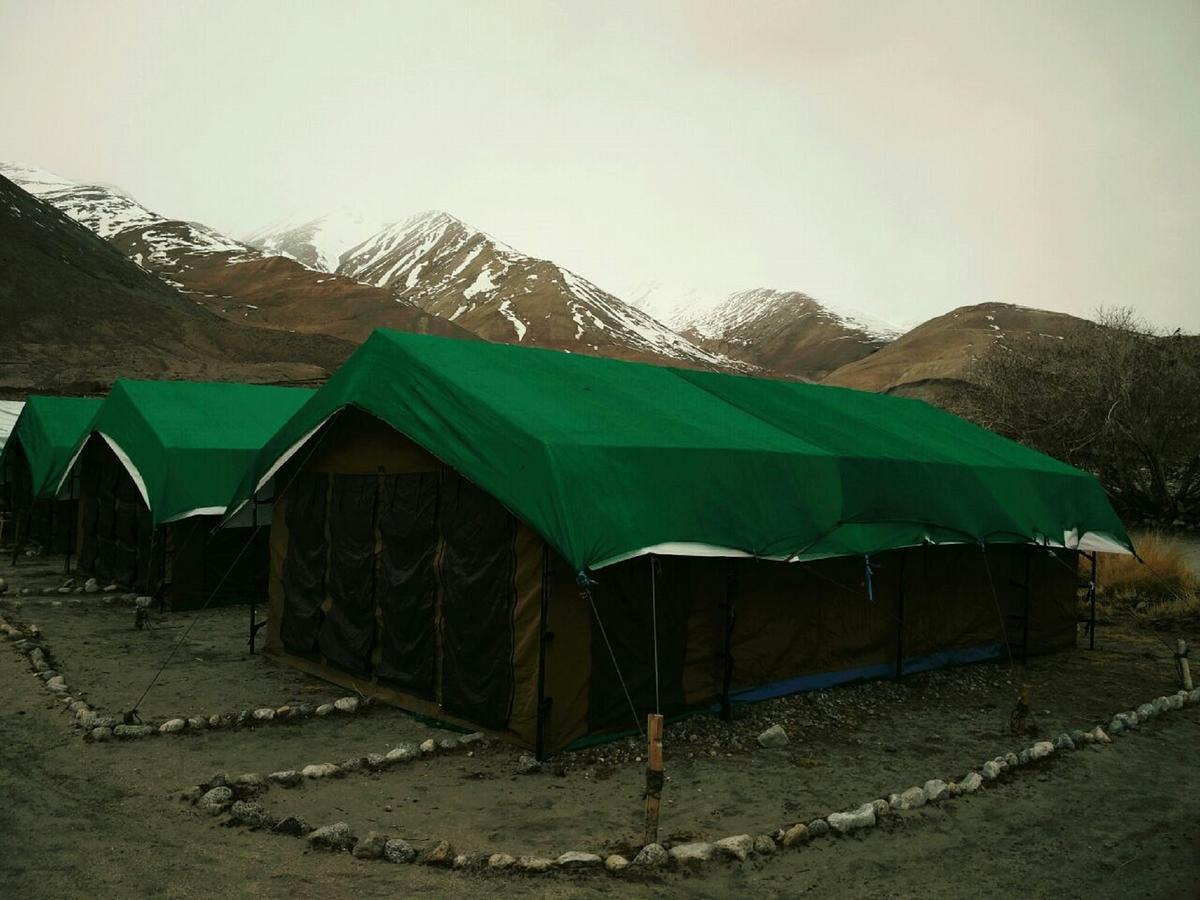 Pangong Delight Camps And Cottages Spangmik Esterno foto