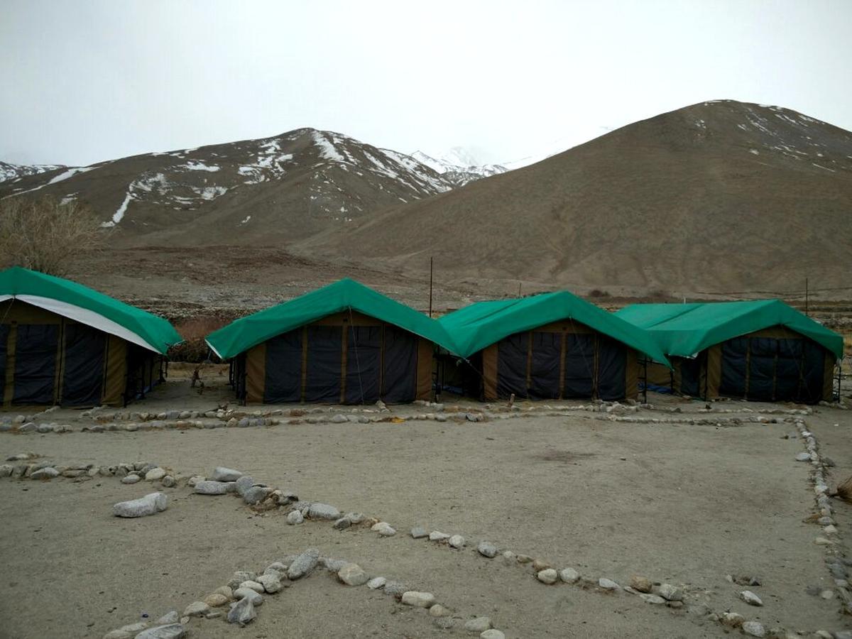 Pangong Delight Camps And Cottages Spangmik Esterno foto