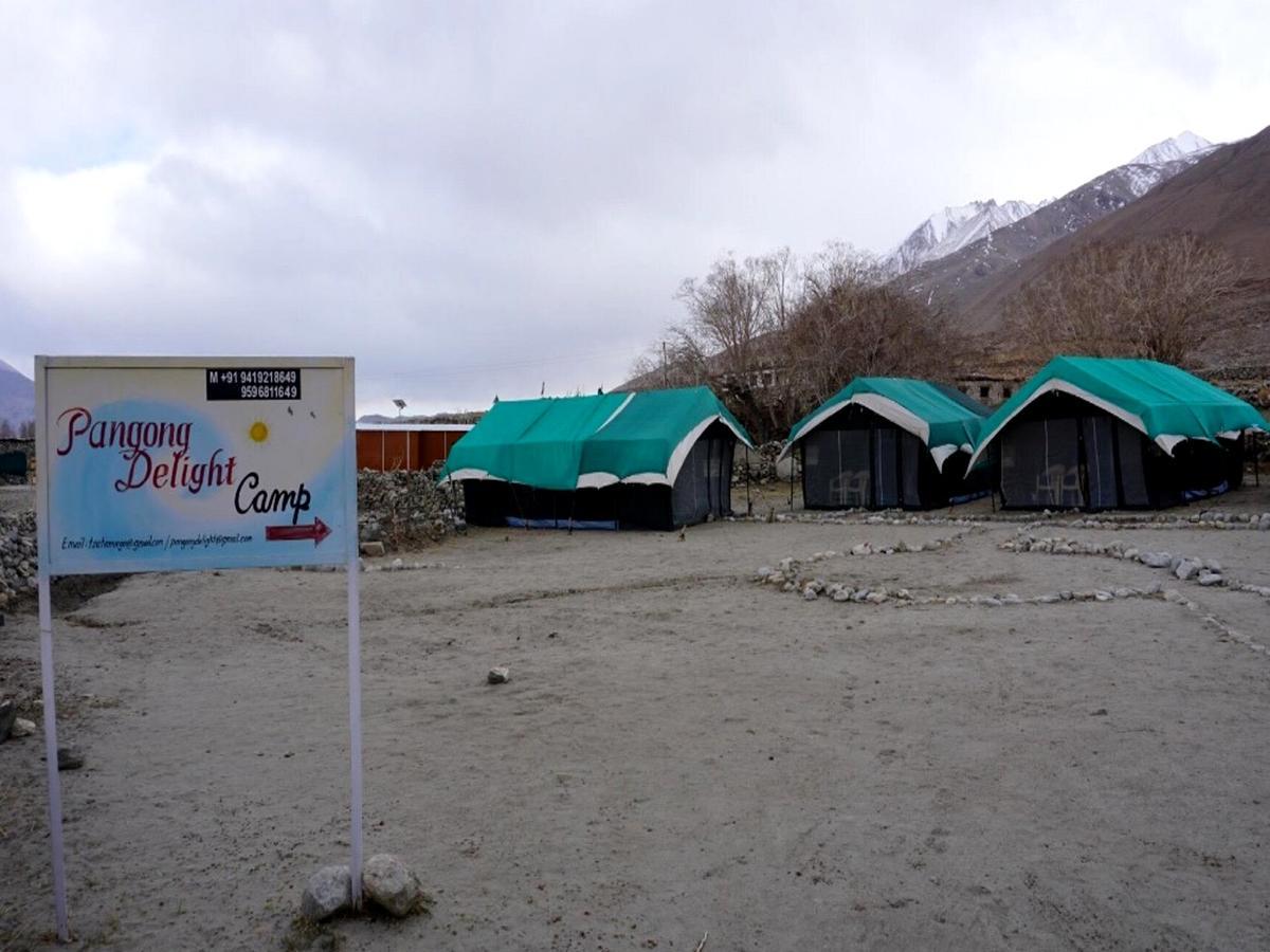 Pangong Delight Camps And Cottages Spangmik Esterno foto